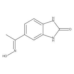 5-(N-hydroxy-C-methylcarbonimidoyl)-1,3-dihydrobenzimidazol-2-one Structure