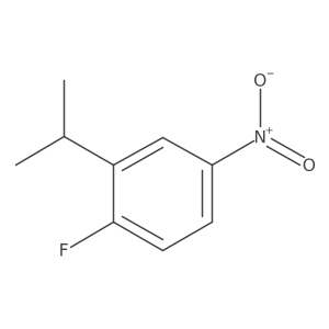 1-Fluoro-2-isopropyl-4-nitrobenzene结构式