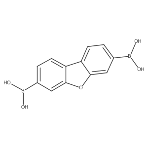 Dibenzo[b,d]furan-3,7-diyldiboronic acid Structure