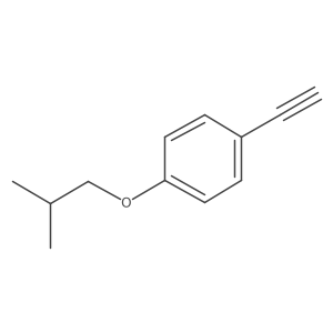 1-Ethynyl-4-isobutoxybenzene Structure