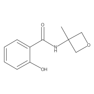 2-hydroxy-N-(3-methyl-3-oxetanyl)Benzamide结构式