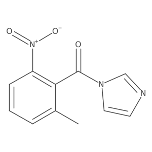 1-(2-methyl-6-nitrobenzoyl)-1H-imidazole Structure