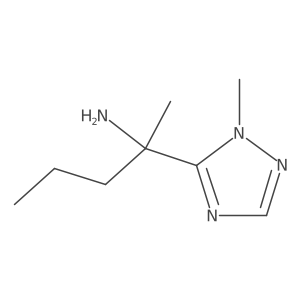 2-(1-Methyl-1h-1,2,4-triazol-5-yl)pentan-2-amine Structure