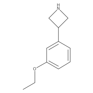 3-(3-Ethoxyphenyl)azetidine结构式