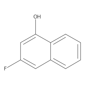 3-Fluoronaphthalen-1-ol Structure