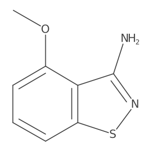 4-Methoxybenzo[d]isothiazol-3-amine结构式