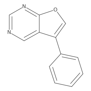 5-Phenylfuro[2,3-d]pyrimidine Structure