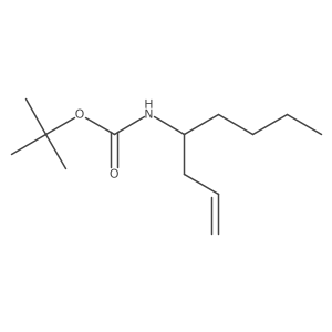 N-Boc-(+/-)-oct-1-en-4-amine结构式