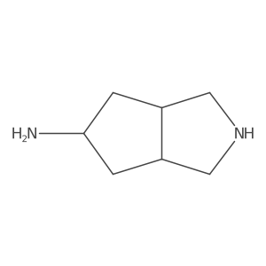Octahydrocyclopenta[c]pyrrol-5-amine Structure