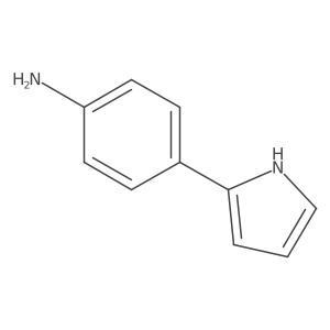 4-(1H-pyrrol-2-yl)aniline结构式
