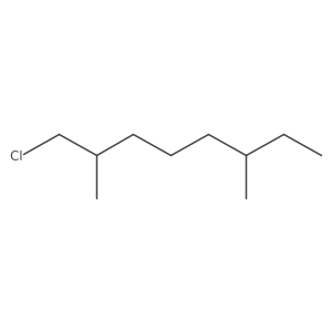 Octane, 1-chloro-2,6-dimethyl- Structure