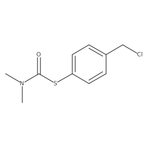 1-{[4-(chloromethyl)phenyl]sulfanyl}-N,N-dimethylformamide Structure