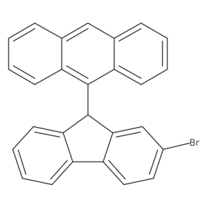 9-(2-Bromo-9H-fluoren-9-yl)anthracene Structure
