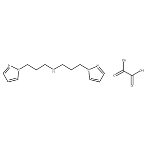 3-(1H-Pyrazol-1-yl)-N-[3-(1H-pyrazol-1-yl)propyl]-1-propanamine oxalate Structure