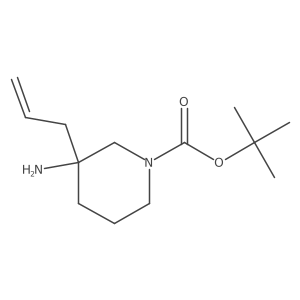 Tert-butyl 3-amino-3-(prop-2-en-1-yl)piperidine-1-carboxylate Structure