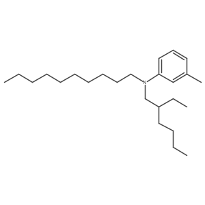 N-decyl-N-(2-ethylhexyl)-3-methylaniline Structure