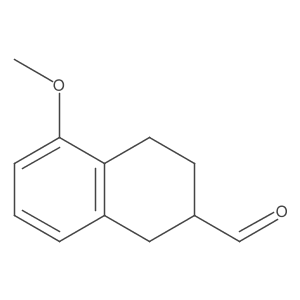 5-Methoxy-1,2,3,4-tetrahydronaphthalene-2-carbaldehyde结构式