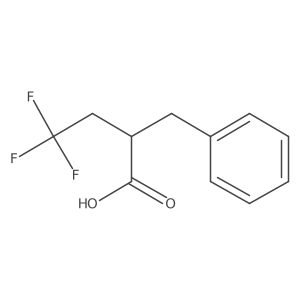 2-Benzyl-4,4,4-trifluorobutanoic acid结构式