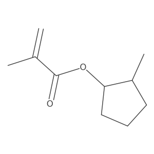 2-Methylcyclopentyl 2-methyl-2-propenoate Structure