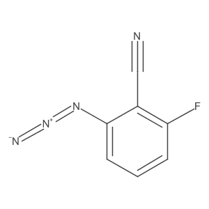 2-Azido-6-fluorobenzonitrile Structure