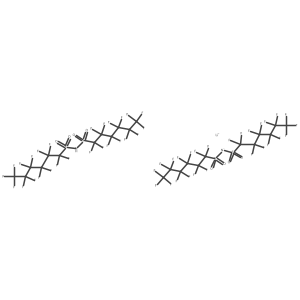 lithium;bis(1,1,2,2,3,3,4,4,5,5,6,6,6-tridecafluorohexylsulfonyl)azanide;1,1,2,2,3,3,4,4,5,5,6,6,6-tridecafluoro-N-(1,1,2,2,3,3,4,4,5,5,6,6,6-tridecafluorohexylsulfonyl)hexane-1-sulfonamide结构式