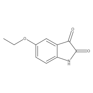 5-Ethoxyindoline-2,3-dione Structure