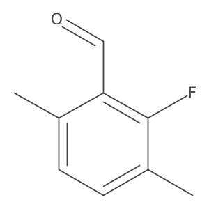 3,6-Dimethyl-2-fluorobenzaldehyde结构式
