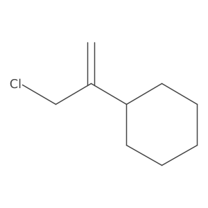 (3-Chloroprop-1-en-2-yl)cyclohexane结构式