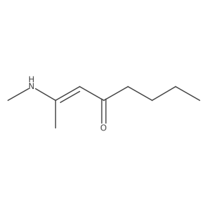 2-Octen-4-one, 2-(methylamino)-, (Z)- Structure