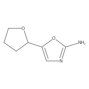 5-(Oxolan-2-yl)-1,3-oxazol-2-amine Structure