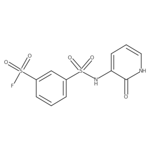 3-[(2-Hydroxypyridin-3-yl)sulfamoyl]benzene-1-sulfonyl fluoride Structure