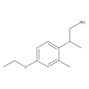 2-(4-Ethoxy-2-methylphenyl)propan-1-amine结构式