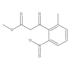 Methyl 3-(2-methyl-6-nitrophenyl)-3-oxopropanoate Structure