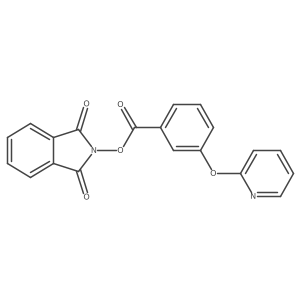 1,3-dioxo-2,3-dihydro-1H-isoindol-2-yl 3-(pyridin-2-yloxy)benzoate Structure