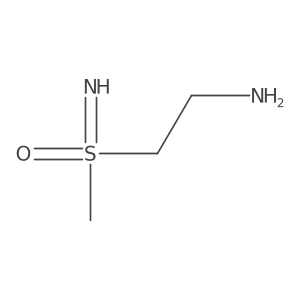 (S)-(2-aminoethyl)(imino)methyl-lambda6-sulfanone Structure
