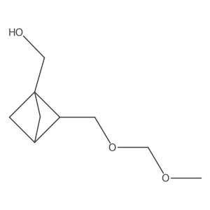 (2-((Methoxymethoxy)methyl)bicyclo[1.1.1]pentan-1-yl)methanol结构式