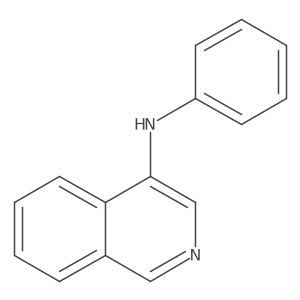 N-phenylisoquinolin-4-amine Structure
