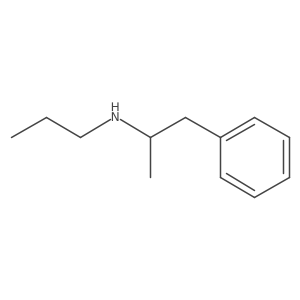 (+)-n-Propylamphetamine Structure