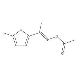 Ketone, methyl 5-methyl-2-furyl, O-acetyloxime, (E)-结构式