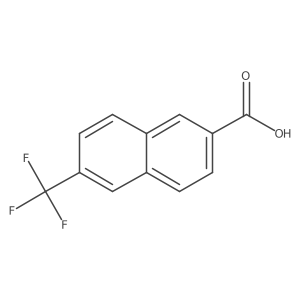 6-Trifluoromethyl-2-naphthoic acid Structure