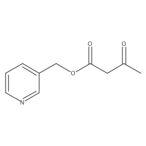3-Pyridylmethyl 3-oxobutanoate结构式
