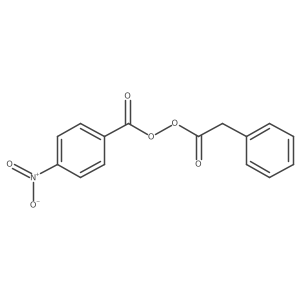 Peroxide, 4-nitrobenzoyl phenylacetyl结构式