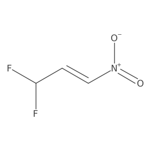 (E)-3,3-Difluoro-1-nitroprop-1-ene Structure