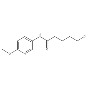 5-Chloro-N-(6-methoxy-3-pyridinyl)pentanamide Structure