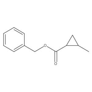 (1R,2r)-benzyl2-methylcyclopropanecarboxylate Structure