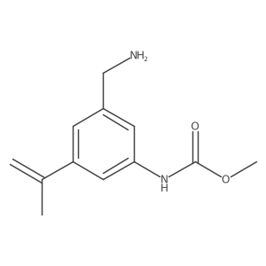Methyl 3-(aminomethyl)-5-(prop-1-en-2-yl)phenylcarbamate Structure