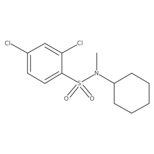 [(2,4-Dichlorophenyl)sulfonyl]cyclohexylmethylamine Structure