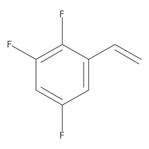 1,2,5-Trifluoro-3-vinylbenzene Structure