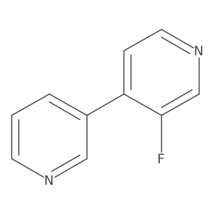 3-Fluoro-4-pyridin-3-ylpyridine Structure