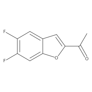 1-(5,6-Difluoro-benzofuran-2-YL)-ethanone结构式